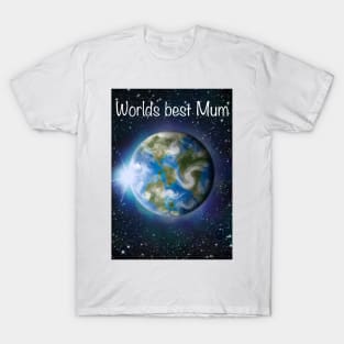 Worlds best Mum T-Shirt